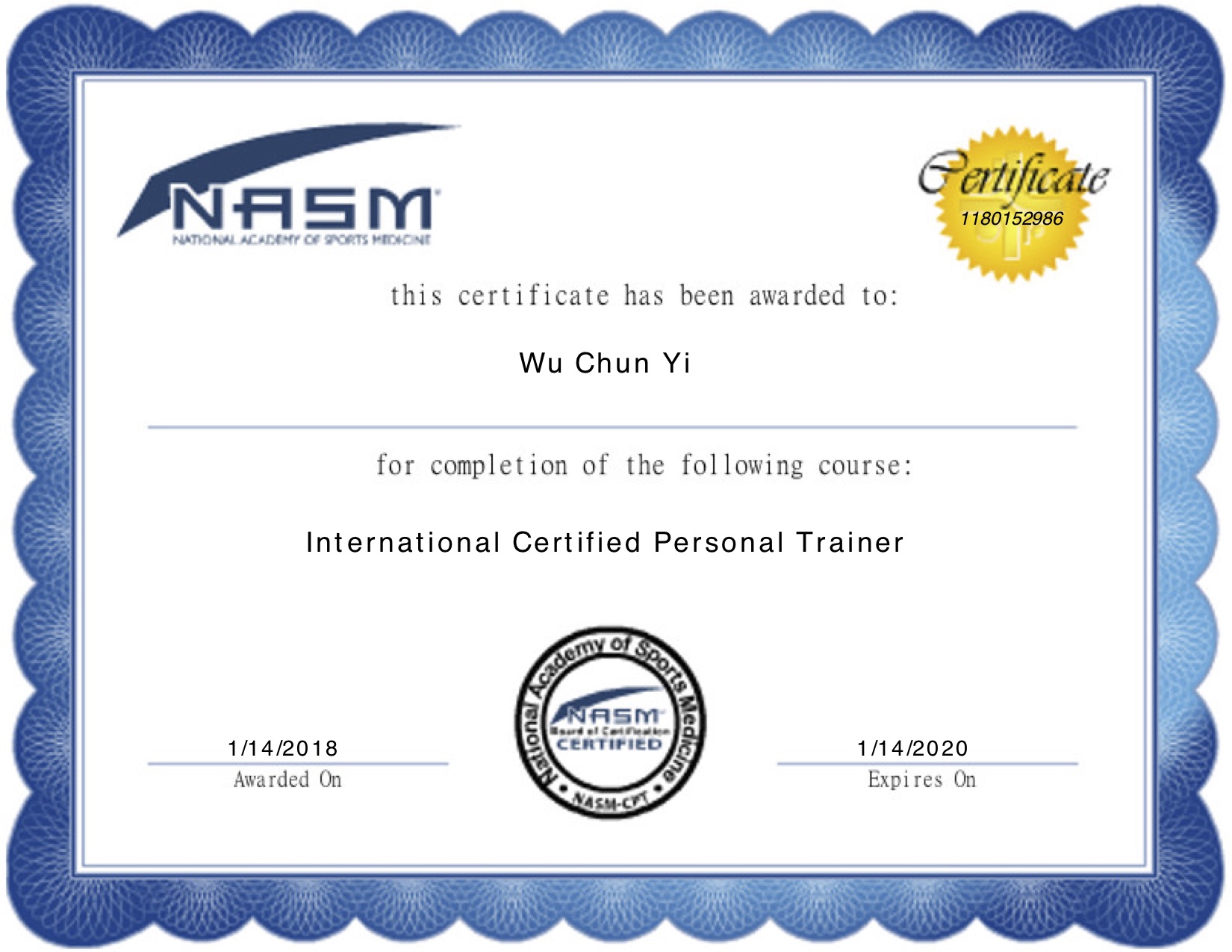 NASM-CPT